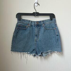 PINK VS High Rise Cut Off Short Shorts Size 27